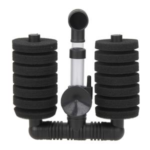 TEMU 1세트 수족관 물고기 필터 액세서리 어항 에어 펌프 스키머 실용적인 수족관 생화학적 스펀지 필터