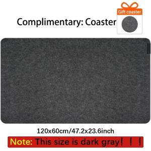 TEMU 펠트 천 게이밍 마우스 패드 컴퓨터 책상 패드 키보드 사무실 책상 패드 노트북 책상 미끄럼 방지 책상 패드 마우스 패드