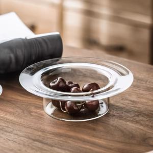 TEMU 고붕규산 유리 그릇 1개, 투명 밀짚모자 그릇, 소프린 INS 스타일 디저트 그릇, 요구르트 컵, 유리 과일 샐러드 그릇, 소형/대형 사이즈 4.06oz/10.15oz