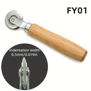 TEMU 카드보드 스크레이징 도구, 수동 롤러, 종이 카드 스크레이싱, 종이 접기 도구, 스크레이싱 및 주름 장치, 수동 롤러 스크레이싱 도구, 스크레이싱 휠