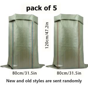 TEMU 10개/5개입, 모래 1개 팩, 건설 폐기물 봉투, 택배 배송, 포장 봉투, 이사 봉투, 여행 가방 포장, 곡물, 쌀, 감자, 봉투, 대용량 봉투