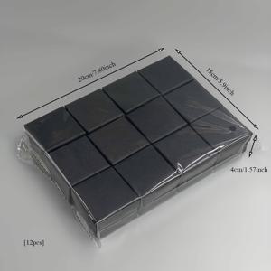 TEMU 12개 검정 반지 선물 상자, 휴일 및 크리스마스용 우아한 주얼리 상자