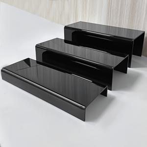 TEMU 3단 아크릴 스탠드 피규어 및 컬렉터블 전시대, 라이브 스트리밍 제품 쇼케이스, 블랙 & 화이트 색상 선택 가능