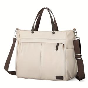 TEMU [백투스쿨 초경량 노트북 가방, 오피스 가방, 여행용 숄더백, 대용량 크로스백, 나일론 천 가방]