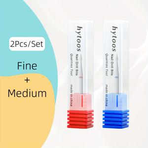 TEMU 2개/세트 미니 버드 모양 2mm 네일 드릴 비트 안전한 굳은살 제거 & 손톱 밑 청소 전동 매니큐어 도구 추가