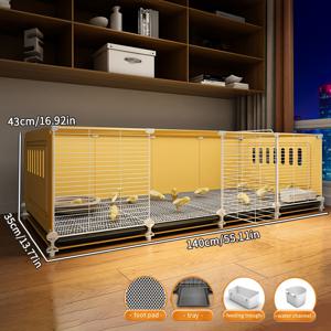 TEMU 가정용 사육장 사육 케이지 닭장, 실내용 암호화된 가정용 닭장. 튼튼하고 내구성이 뛰어나며 조립이 쉬우며 닭, 오리, 거위에 적합합니다.