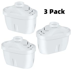 TEMU 3/6개입 교체용 정수 필터, 대부분의 정수 필터 물병과 호환, 브리타 정수 필터 대체품, 가정 주방 정수 필터 물병, 정수기, 필터, 필터 카트리지에 적합, 8주 사용 가능