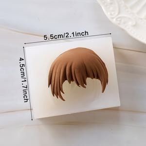 TEMU 다양한 표정과 헤어스타일이 있는 폰당 인형 피규어, 애니메이션 및 만화 캐릭터용 실리콘 케이크 몰드, 점토 및 소프트 세라믹 공예품, 페인팅된 도자기 폰당 인형, 실리콘 몰드, 석고 몰드 및 레진 몰드.