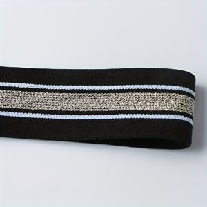 TEMU 신축성 있는 3야드 신축성 허리밴드, 의류용 고무줄 - 드레스, 바지, 신발, 모자 및 기타 다용도 DIY 공예품에 적합