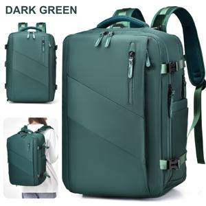 TEMU 데이터 케이블 없는 남성용 백팩, WEIXIER 다기능 여행 가방, 노트북 백팩, 편리한 출장 백팩, 하이킹 백팩, 캐주얼 아웃도어 가방, 확장 가능, 대용량 더블 숄더 백, 통근 가방