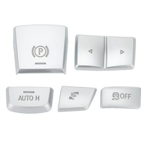 TEMU 이것은 핸들 버튼 커버와 기어 변속기용 사이드 키 패널이 포함된 5개 아이템 세트입니다. BMW 5시리즈 및 7시리즈 F10, GT, F07, F06, F12, F13과 호환됩니다.