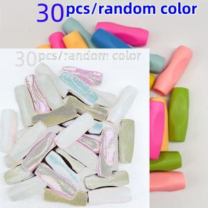 TEMU PUKAMAM 실리콘 그립 30개 - 조절 가능한 미끄럼 방지 펜 홀더, & s용, 왼손/오른손 인체공학적 필기 보조기구, 자세 교정 및 그립 안정화, 사무실 사용, 편안하고 내구성 있음 (디스그라피아 선물)