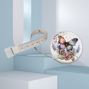 TEMU 1개 빈티지 나비 디자인 미니 휴대용 접이식 줄자 - 양면 메트릭/ 78.74인치 - 다기능 소프트 자 (몸, 허리, 가슴 측정용) - 무독성, 재봉 가발 공예, 집 개조 및 전문가용, 컴팩트 디자인, 부드러운 작동, 내구성 좋은 소형 줄자, 접이식 재봉 줄자, 건설용 줄자, 줄자 포함 키, 페타뇽 줄자, 미니 줄자, 롤 줄자