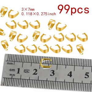 TEMU 99개 투톤 멀티 사이즈 옵션 스테인리스 스틸 수성씨앗 펜던트 걸쇠, 후크 및 클립 포함, DIY 핸드메이드 목걸이 주얼리 참 펜던트 제작용, 미술, 공예 및 재봉용품 > DIY 구슬 꿰기 및 주얼리 용품 > 주얼리 제작 부품 > 주얼리 걸쇠