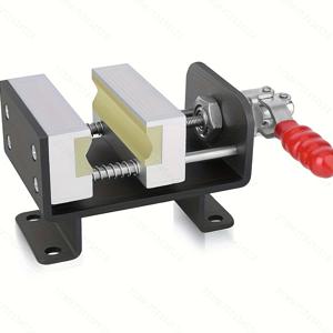 TEMU 골프 샤프트 클램프, 헤비듀티 골프 클럽 그립 고정 , 빠른 샤프트 V-클램프 고정 장치, 프로페셔널 골프 그립 교체 도구