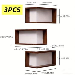 TEMU 1개/3개 90도 코너 수납 선반: 벽걸이형 수납 및 전시대, 거실과 침실에서 피규어, 조각상, 장식품 등을 전시하기에 적합 (벽 장식으로도 사용 가능), 코너 선반