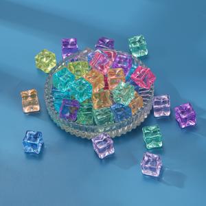 TEMU 40개/봉투 투명 인조 얼음 조각, 레진 얼음 조각, 미니어처 풍경 장식용 얼음 조각, 사진 소품, 화분 장식, 실내 장식, 테이블탑 장식, 휴대폰 케이스 장식, 수제 공예 장식, 유리 화분 장식, 소원병 장식, 분재 장식, 크리스마스 장식, 파티 장식, 수족관 장식