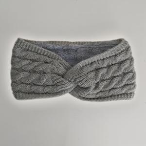 TEMU 우아한 따뜻한 머리띠 (귀 따기 포함) | 탄성 있는 부드러운 플리스 안감, 다양한 색상 옵션 (블랙/화이트/핑크/회색), 선물, 데일리 및 포멀한 행사에 적합, 방풍 및 따뜻함