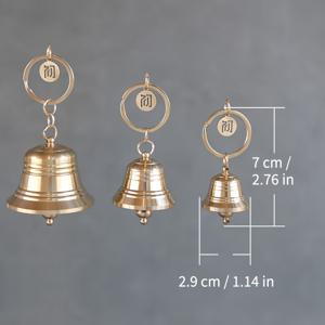 TEMU 소형, 중형, 대형 종, 크리스마스 종과 썰매 종, 할로윈 종, 열쇠고리 종, 손으로 돌리는 종, 공예용 초인종, 풍경, 반려동물용 구리종, 장식용 자동차 종, 배낭 장식, 하이킹 및 암벽 등반용, 소, 말, 양 ούμα 용 구리종, 맑고 선명한 소리, 두꺼운 구리종