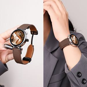 TEMU 6/5/4/3, 샤오미 워치, 액티브 2 40mm 44mm/액티브 40mm/ 3 41mm/ 42mm/기어 S2, 화웨이 워치 GT3 42 46mm GT 2 프로 GT3 프로 46mm 42mm 스마트 워치 밴드용 22mm/20mm 합성 가죽 스트랩