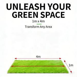 TEMU 리얼 디럭스 인조 잔디 | 합성 두꺼운 잔디밭 카펫, 실내/외 조경, 정원, 잔디밭, 애완 동물 놀이 훈련에 적합, COOLGRASS 브랜드, 폴리에틸렌 및 폴리프로필렌 재질