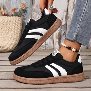 TEMU 여성용 두꺼운 밑창 캐주얼 스니커즈 | 편안하고 다재다능하며 사계절용 경량, 야외 활동 및 쇼핑에 적합