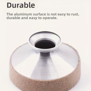 TEMU 알토 색소폰 실린서 - 부식 방지 알루미늄 뮤트, 무음 연습 및 부드러운 공연을 위한 펠트 트림