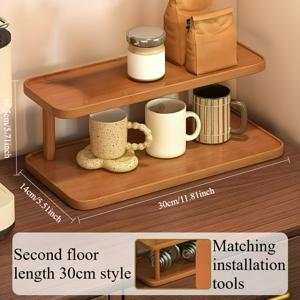 TEMU 신상 다층 탁상용 수납 선반, 실용적, 커피 테이블, 캐비닛, 책상에 적합. 기숙사, 침실, 사무실, 주방, 거실용 다층 탁상 수납 선반