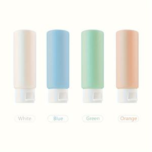 TEMU 여행용 4개 병, 여행용으로 설계된 3온스 용기, 샴푸 및 컨디셔너용 누수 방지 스퀴즈 실리콘 병