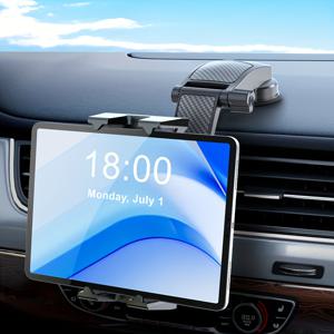 TEMU 차량용 태블릿 홀더 휴대폰 거치대, 트럭 대시보드용 휴대폰 홀더, 4-14인치 휴대폰 및 태블릿 호환