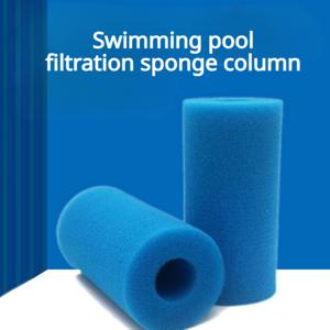 TEMU 2개, 재사용 가능한 스펀지 폼 필터 수영장 필터 폼, Intex TYPE A/Vl 필터용 순수 스파 에어 제트용