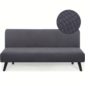 TEMU 1개 퓨톤 소파 커버, 팔걸이 없는 소파 커버 탄력 있는 풀 패키지 소파 베드 커버 사계절용 범용 접이식 소파 커버 탄력 밑단 패키지 앉거나 눕기에 적합한 두 좌석 소파 커버 애완동물 가족에게 적합