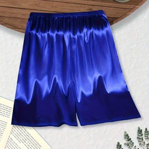 TEMU 남성 화살표 바지 실키 남성용 여름 통기성 반바지 - 탄성 있는 편안한 착용감 - 캐주얼 웨어 및 잠옷을 위한 스타일리시한 다용도