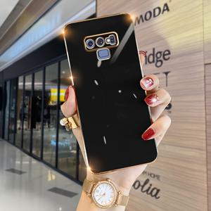 TEMU 휴대폰 케이스 - 고급스러운 전기 도금 보호 아머 커버가 장착된 삼성 갤럭시 노트8, 노트9, 노트10, 노트10+, 노트20, 노트20 울트라, 갤럭시 S8, S8+, S9, S9+ 용 고급 휴대폰 케이스. 멀티컬러 디자인과 6.6Ft 낙하 방지 기능 제공