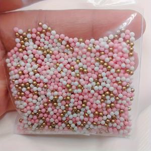 TEMU 10G/0.2Cm/0.08In 홀리스 캔디 비즈, 네일 아트용 카비어 비즈, 문구류, 액자, 네일 용품, 접착제, 물결 모양 모래, 케이크 장식 재료를 위한 필링 재료