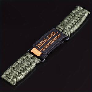 TEMU 20mm 22mm 우산 로프 루프 스트랩 삼성 7 6 5 4 44mm 40mm 3 5pro 클래식 나일론 밴드 화웨이 워치 GT 2 3 4 46mm 아마즈핏 샤오미 워치 밴드용