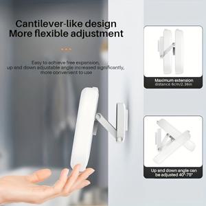 TEMU 영화 감상용 샤워 폰 홀더. 각도 조절 및 고감도 특징. 주방용 벽걸이형 도구로, 편의성을 위해 설계되었으며 360도 회전 터치 케이스가 있습니다.