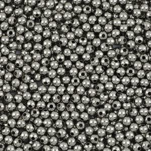 TEMU 60/100/200개 3/4/5/6/8mm 스테인리스 스틸 비드 스페이서 구슬 DIY 팔찌 목걸이 주얼리 제작 용품 수제 주얼리 액세서리