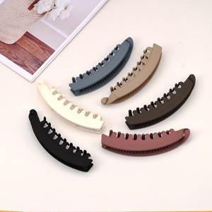 TEMU 여성용 데일리 13cm 바나나 머리핀 6개 세트