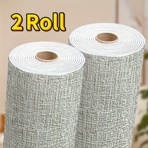 TEMU 2/7롤 (각 롤 약 7장) 자체 접착 3D 폼 벽지 패널 - 벗겨 붙이는 질감 XPE 비닐 플랭크, 방수 및 페인트 가능 3D 벽 타일, 벽 및 천장용, 쉽게 자를 수 있는 DIY 친화적 탈착식 커버링