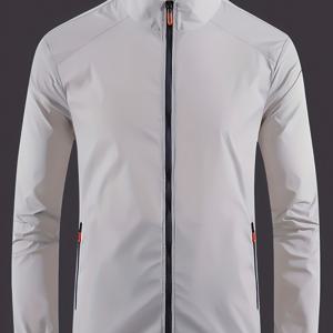 TEMU 남성용 봄/여름용 경량 통기성 캐주얼 재킷