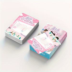 TEMU 92개/세트, K팝 SKZ 인사말 카드 스티커 세트 - LOMO 카드, 한국 웨이브 컬렉션 카드, 팬 독점 아이돌 사진 카드, 인사말 카드 앨범 카드, K팝 제품, 팬 로맨틱 디자인, 팬 및 친구를 위한 완벽한 선물, 사진 스티커 32개 포함