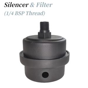 TEMU G1/4 플라스틱 에어 필터 머플러 1개 - 12mm 나사산 머플러 - 오일프리 에어 컴프레서 에어 필터 - 금속 강화 하우징 - 에어 컴프레서 작동 소음 감소 - 보다 안정적인 에어 컴프레서 작동 보장 - 에어 컴프레서 액세서리 도구 - 설치 용이 - 필터 탈거 및 교체 용이 - 소형 에어 펌프/오일프리 에어 컴프레서/저압 에어 펌프용