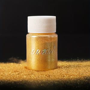 TEMU 디존 울트라-파인 레진 글리터 파우더 - 얼굴, 바디, 네일 아트 및 크리스마스 공예용 생생한 골든 스파클러 - 고품질 에폭시 레진 공예 글리터, DIY 프로젝트용, 미세 질감 글리터, 쉬운 사용법