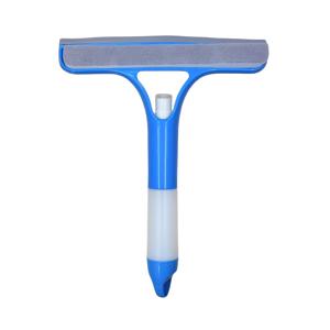 TEMU 【3가지 색상 선택 가능】가정용 유리 청소 마법, 욕실 거울 브러시, 삼중 기능 창문 와이퍼 및 스크래퍼 세척 도구