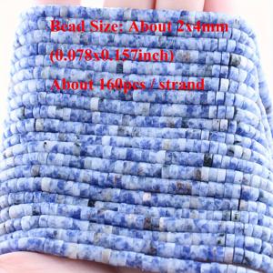 TEMU 2X4mm 천연석 스페이서 비즈, 로즈 쿼츠, 딸기 쿼츠, 팔찌, 목걸이 및 귀걸이용 비즈 추가. [천연 균열 및 스크래치는 품질 문제로 간주되지 않습니다.]