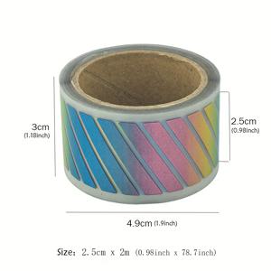 TEMU 트윌 반사 열전사 비닐 열전사 필름 고온 열 프레스 반사 스티커 2.5Cm X 2M