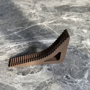 TEMU 도어 스토퍼 겸 윈도우 스토퍼 1개, 유연한 고무 도어 스톱, 수상 경력의 도어 웨지 스토퍼, 문 하단 보안용 장식용 도어 스토퍼, 대형 도어스톱 웨지