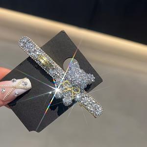 TEMU 귀여운 카툰 곰돌이 헤어클립 - 반짝이는 머리핀 사계절 패션 액세서리, 장난기 가득한 헤어 액세서리 | 튼튼한 헤어 클립, 귀여운 머리장식