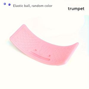 TEMU 1개 밸런스 보드 - 교육적인 곡선형 감각 훈련 장비, 운동 능력 개발, 내구성 TPE 소재, //노란색, 실내용 청소년 및 성인용